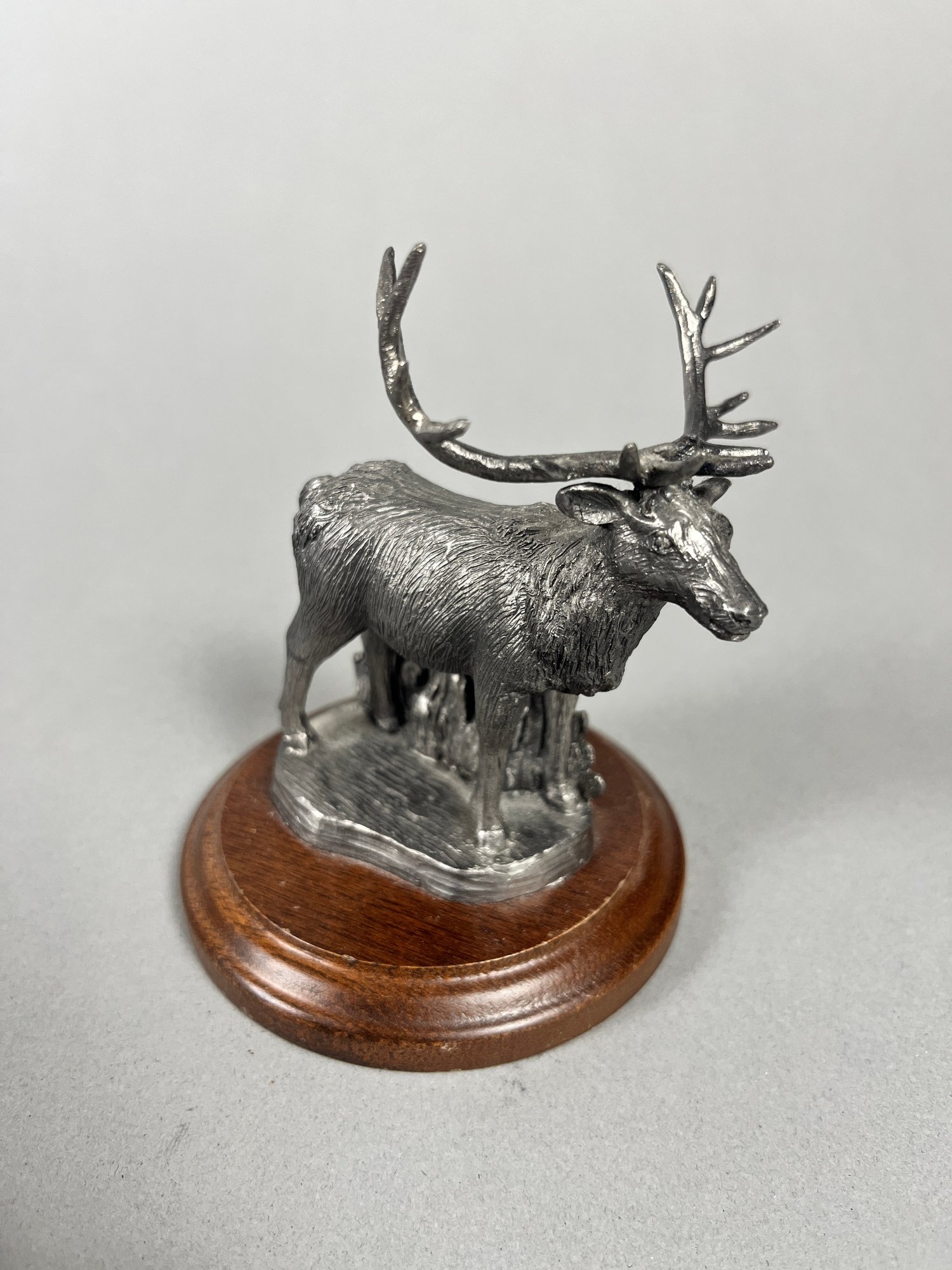 Amazing Set Of Michael Ricker RB Pewter Animal Figurines Including An ...