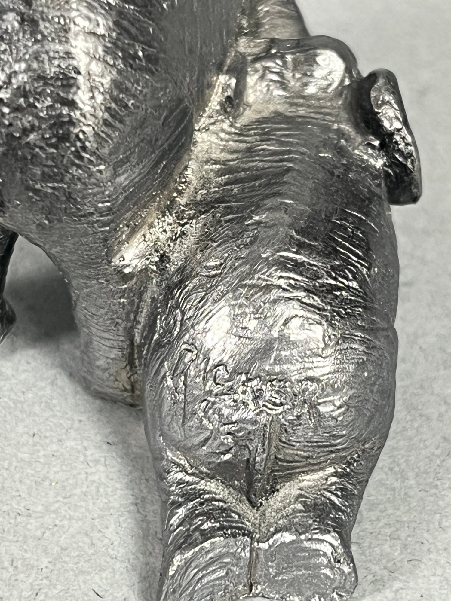 Amazing Set Of Michael Ricker RB Pewter Animal Figurines Including An ...