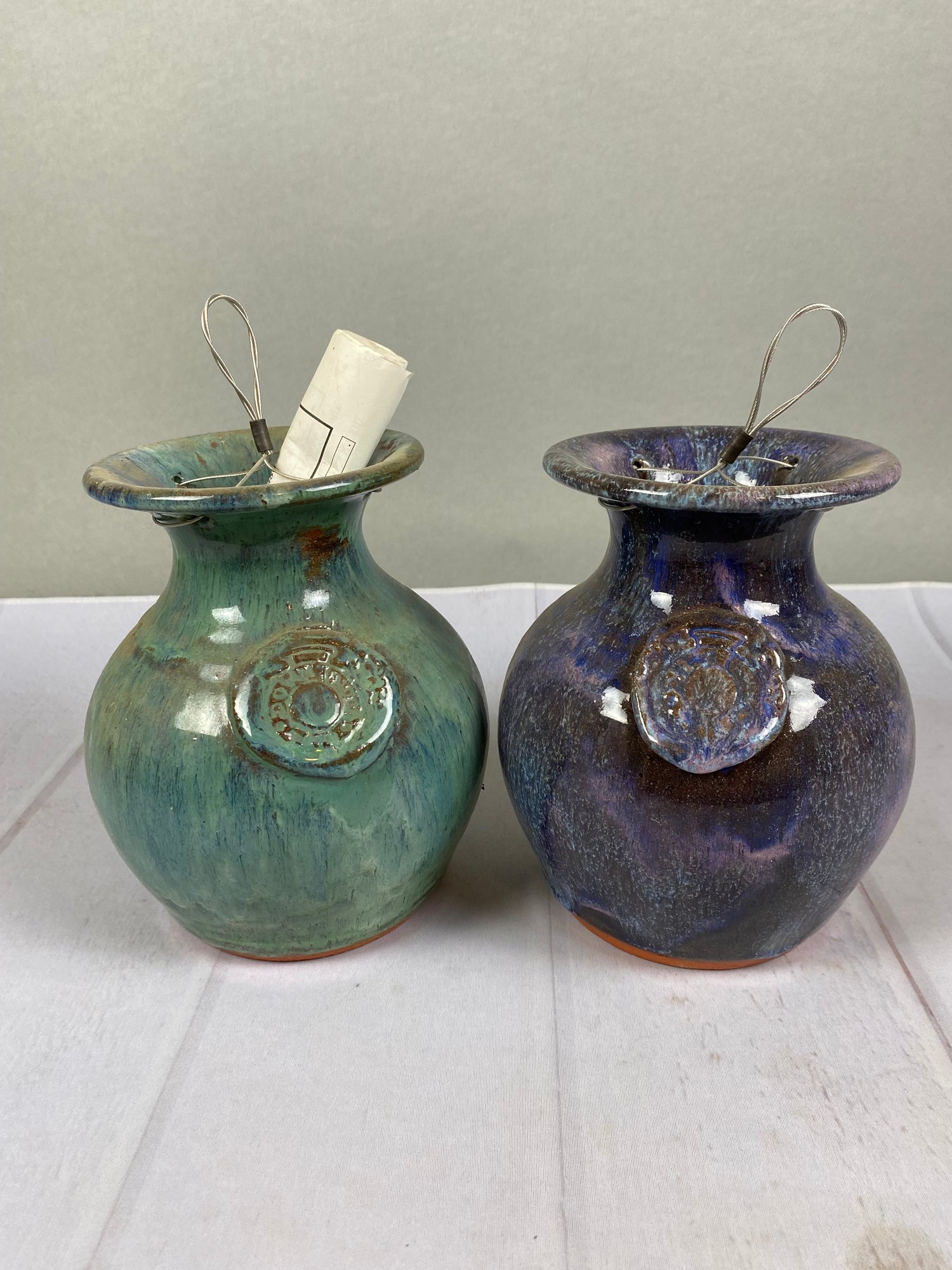 Ceramic Upside Down Pots By Down Under Pots #4902 | Auctionninja.com