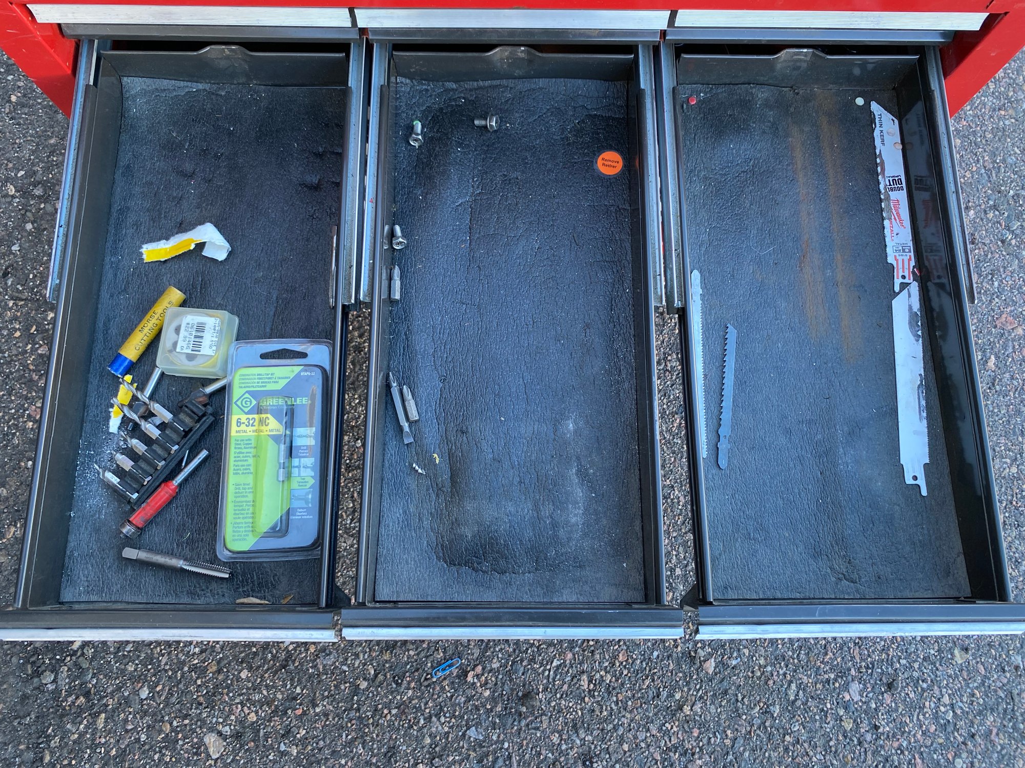Craftsman 12-drawer Tool Box With Miscellaneous Hardware