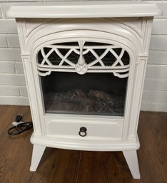Cute Antique Stove Shaped Electric Fireplace Or Space Heater