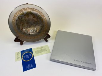 Fantastic Reed & Barton Limited Edition Damascene Silver, Bronze & Copper Plate