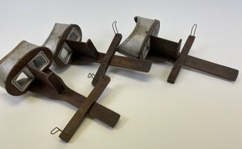 Three Keystone View Company Stereoscope Or Stereograph Viewers, Lot 2
