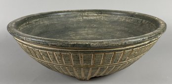 Gorgeous Rustic Ceramic Pot, Centerpiece Or Bowl
