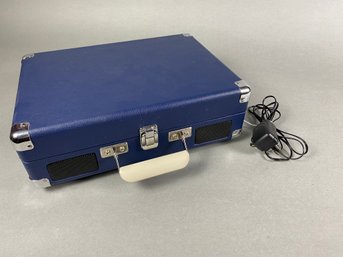 Crosley CR8005D-BL Turntable Record Player With Power Cord