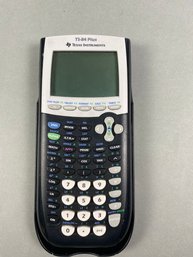 TI 84 Plus Graphing Calculator With Cover, Working