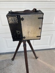 Antique Or Vintage Fox Newsreel Still & Motion Picture Field Cameras, William Fox