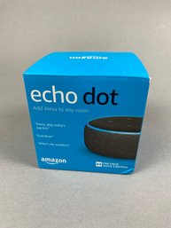 Unused Amazon Echo Dot In Original Packaging