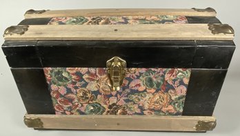 Handmade Doll Steamer Travel Trunk Made With Wood From VOS Trunk On The Daniel Webster In 1866