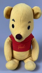 Vintage Gund Winnie The Pooh Plush Toy With Velcro Paws