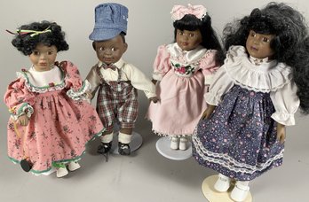 Beautiful Porcelain Collector Dolls By Makers Including Binn's & Heritage Mint