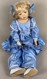 Very Large Limited Edition Elite Porcelain Christine Orange Doll