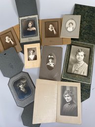Antique Black & White Photographs Or Portraits Of Women
