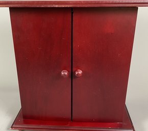 Wonderful Doll Sized Wood Armoire