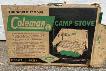 Vintage Coleman Camping Stove Model 425C