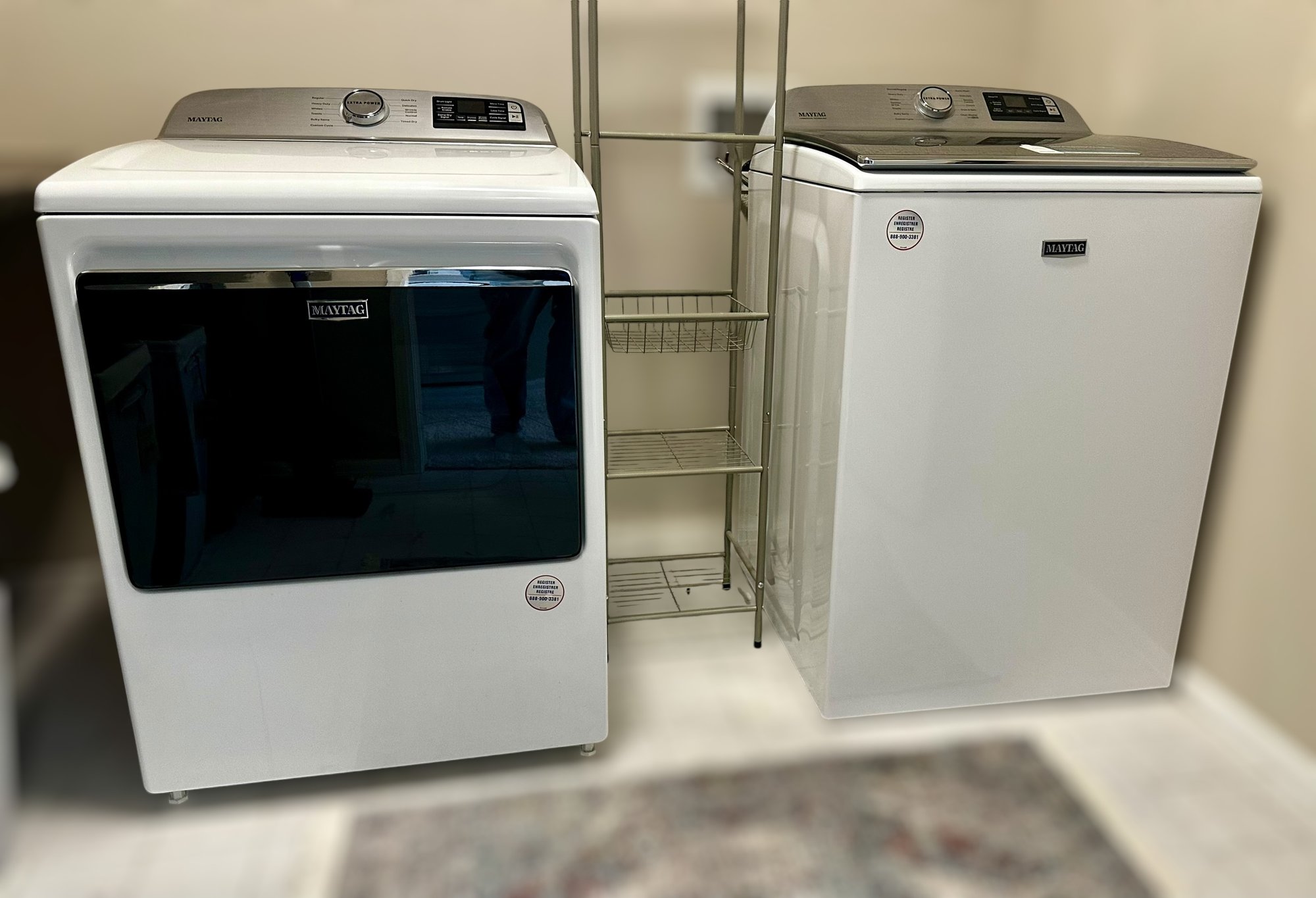 Maytag Smart Top Load Washing Machine And Maytag Smart Dryer 15823