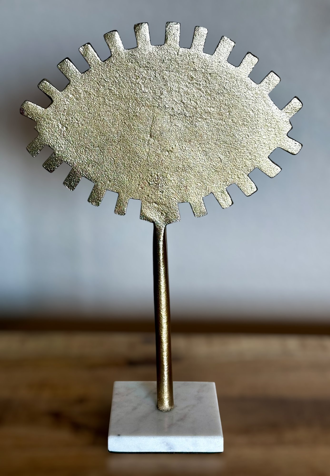 Evil Eye Standing Statue On Marble Pedestal 15786