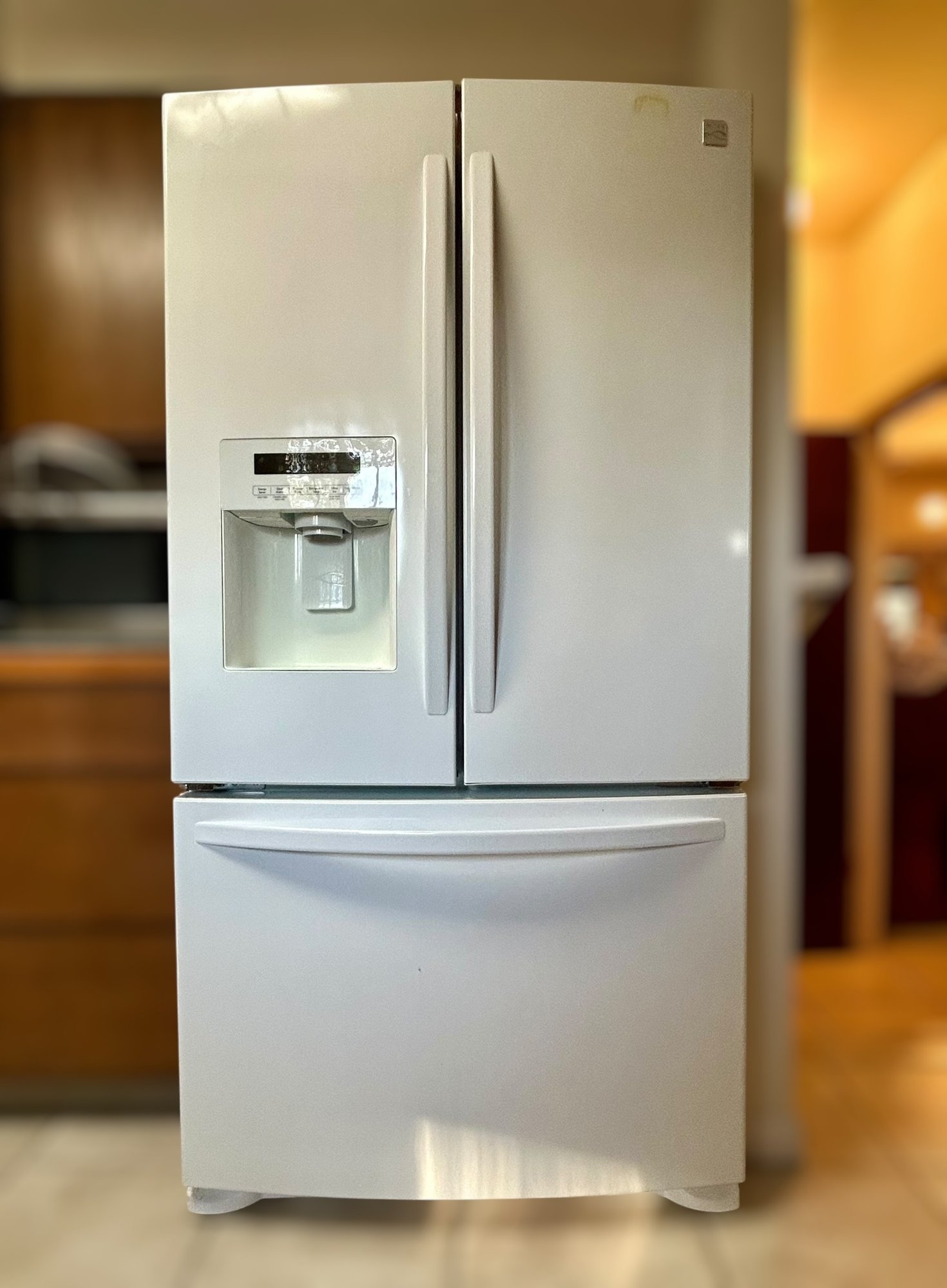 Kenmore Refrigerator Ice Dispenser Aesthetic Wallpaper