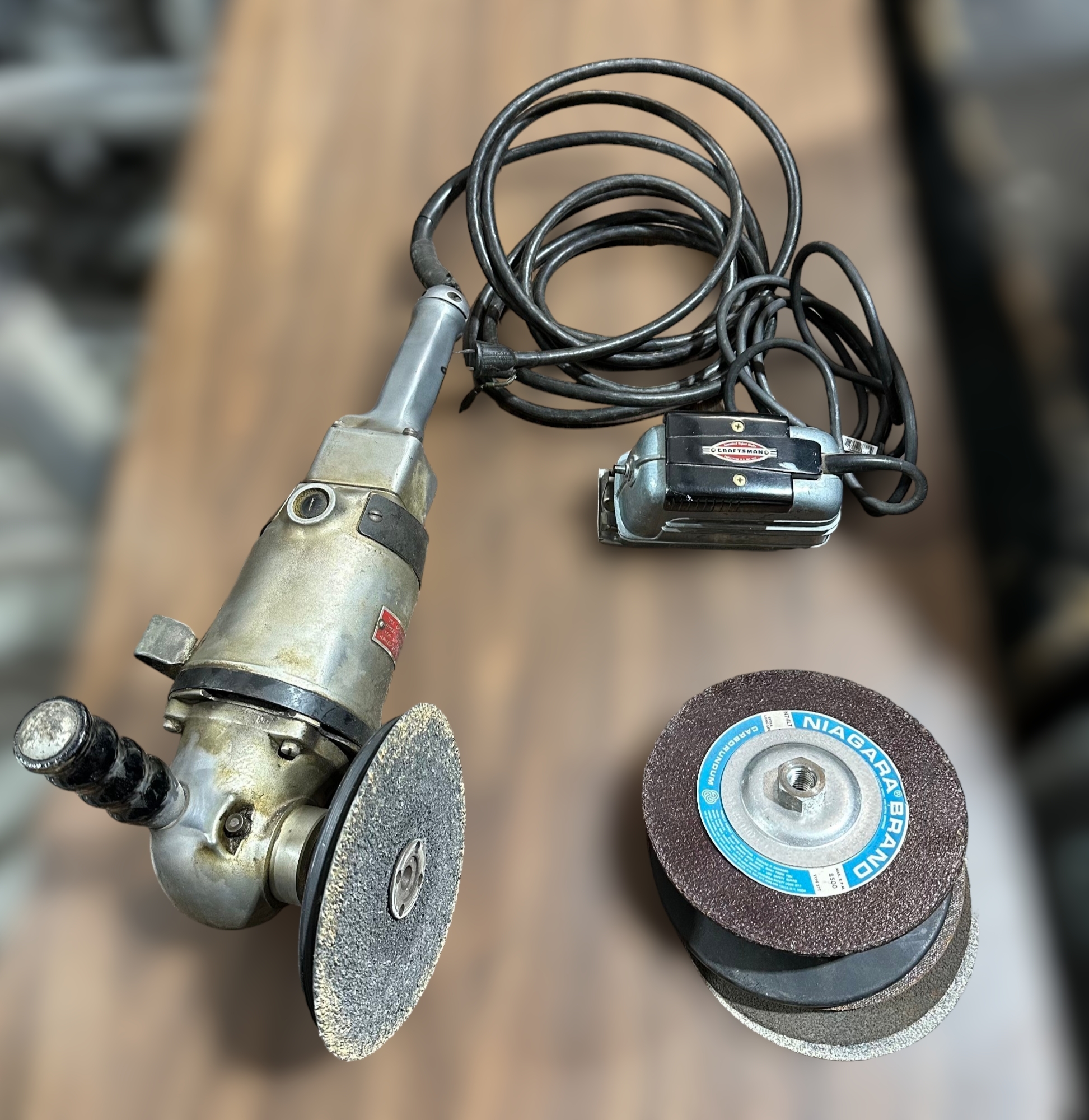 Black & Decker 590 Handheld Heavy Duty Grinder And Additional ...