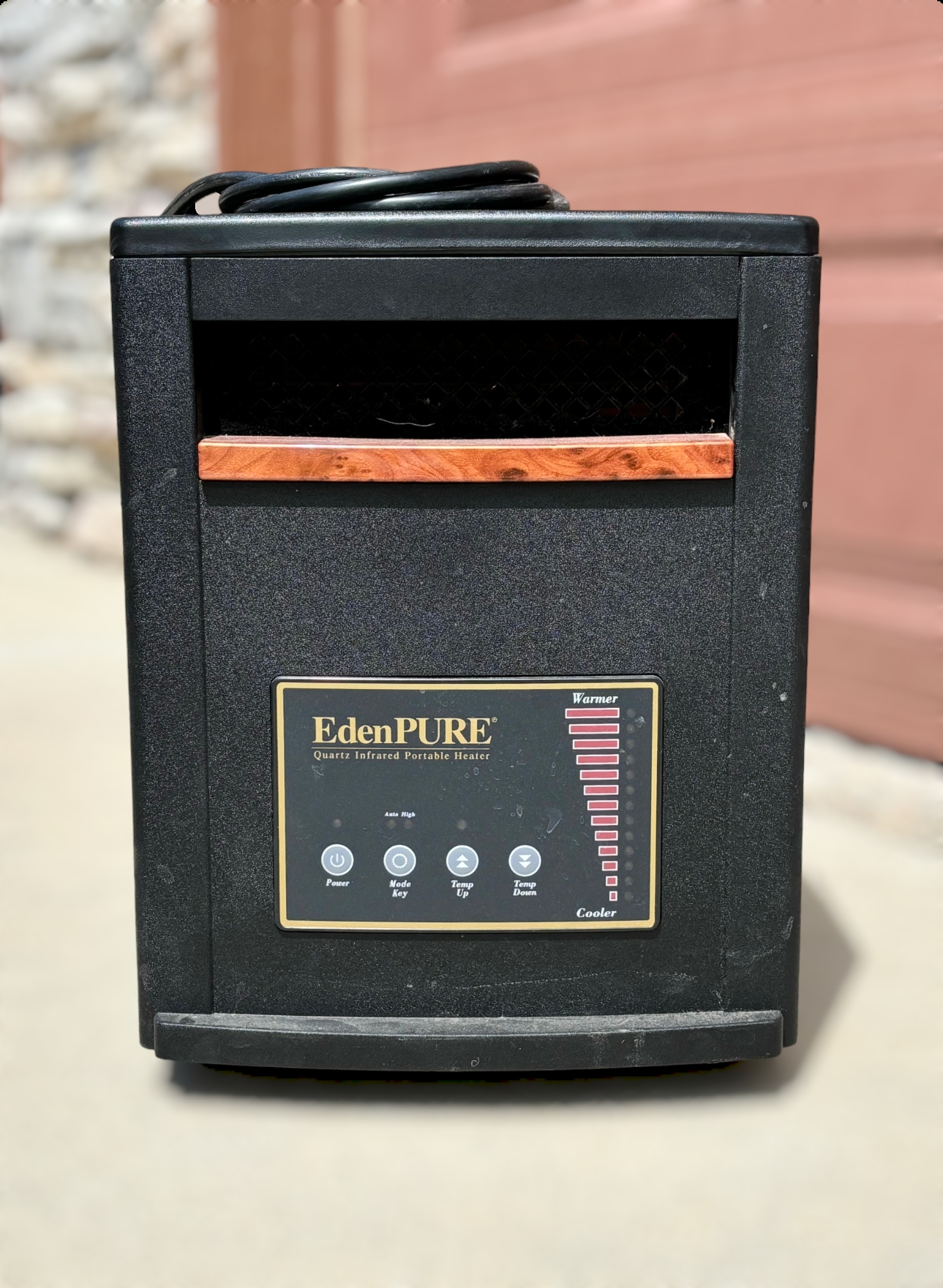 Quartz Infrared Portable Heater Edenpure Heaters At Home Depot