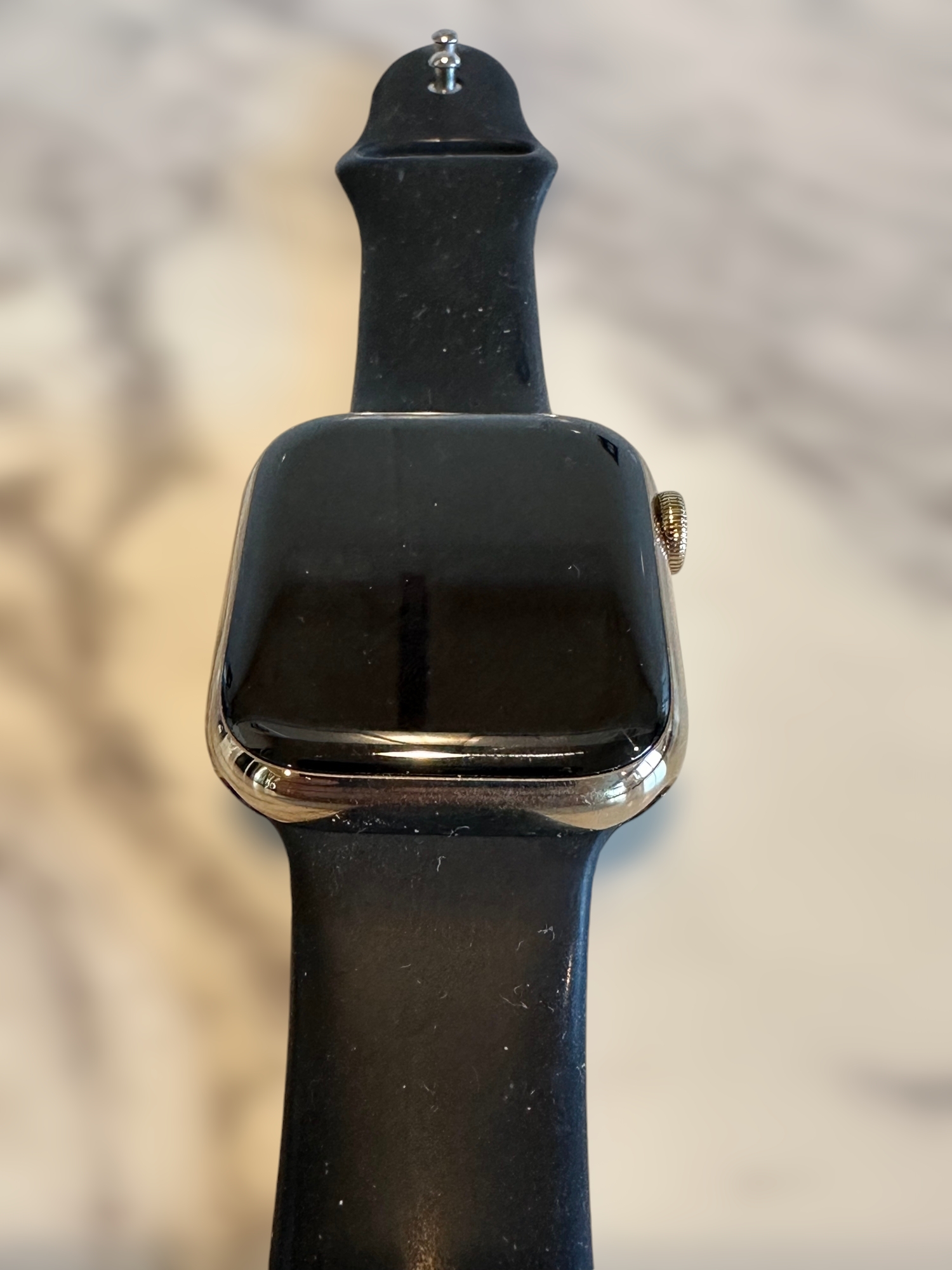Apple Series 7 Stainless Steel & Ceramic Smart Watch With GPS And Ion X
