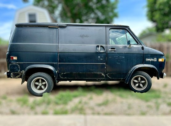 Very Rare 1977 Chevy G20 California Boogy Van Project #12164