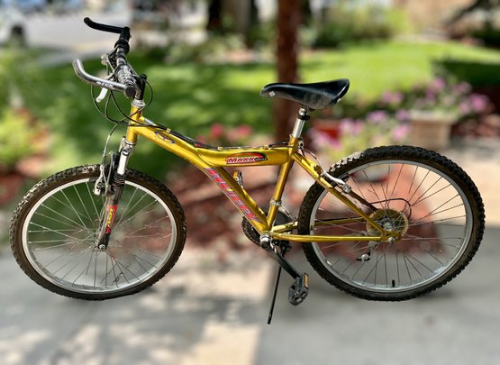 Huffy MAXX Gold Colored Adjustable Resistance Cycling Bike #14720 - Main Image