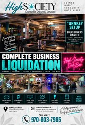 High Society Complete Lounge & Business Liquidation – Commercial Furnishings, Smokeeters, Arcade Games & More