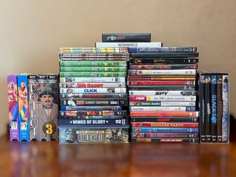 Large Collection Of DVDs & VHS Tapes For The Whole Family