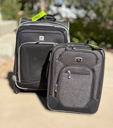 High Sierra & Olympia Wheeled Carry On Suitcases - Set Of 2