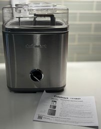 Cuisinart Pure Indulgence Ice Cream Maker Featuring Brushed Stainless Steel Styling And Frozen Dessert Versati