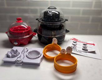 Breakfast Essentials Collection Featuring Electric Egg Cookers, Egg Slicer And Charming Egg Rings