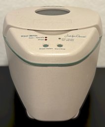 West Bend Just For Dinner Bread Maker Featuring Simple Controls And A Lid Viewing Window