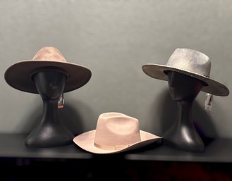 Designer Hat Collection Featuring Free People Levon, Biltmore Vintage Couture Western Felt & Wallaroo - 2 Of 2