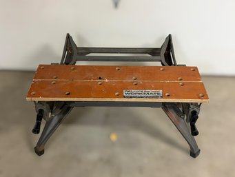 Vintage Black & Decker Deluxe Dual Height Workmate W/ Adjustable Wooden Jaws