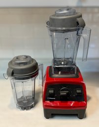 Red Vitamix Explorian Series Blender Model VM0197