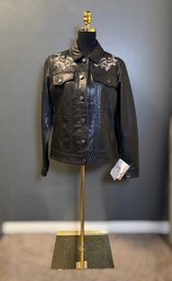 Scully Genuine Leather Embroidered Western Jacket L