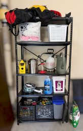 Usefull Collection Of Outdoor Gardening And Cleaning Equipment