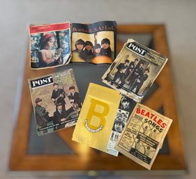 Vintage Beatles Magazine Collection Featuring Saturday Evening Post, Beatles Songs And Beatles U.S.A. Ltd