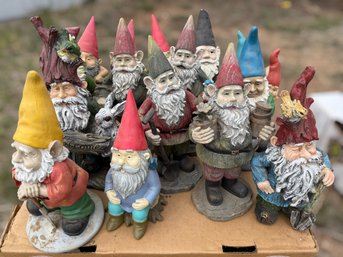Incredible Collection Of Garden Gnomes - Lot 2 Of 3