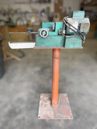 Foley Model 330 Saw Retoother / Saw Shop Machine On Pedestal Stand