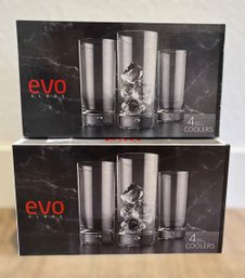 EVO Glass 18.5 Ounce Clear Glass Cups - Lot Of 3 Boxes