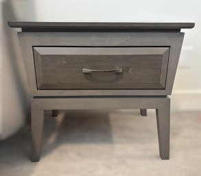 Whittier Wood Furniture Ellison One-drawer Solid Wood Nightstand - Astoria Sky Finish