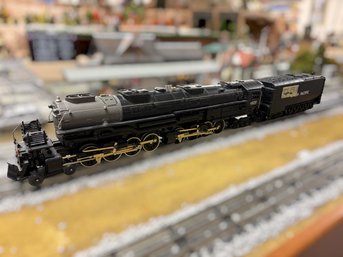 Vintage MTH Union Pacific Big Boy 4020 Steam Locomotive & Engine Tender Model Train