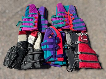 Collection Of Various Adult Life Jackets - Size S-L