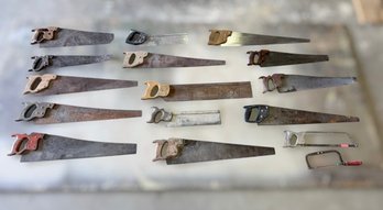Huge Assortment Of Hand Saws - Lot 2 Of 4
