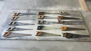 Huge Assortment Of Hand Saws - Lot 3 Of 4
