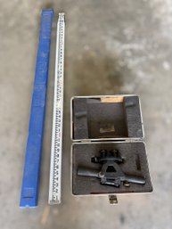 Surveying Transit Level With Grade Rod & Carrying Case  Sears Model 789.46161