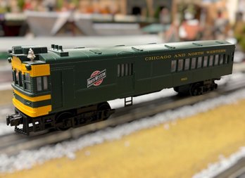 MTH O Gauge Chicago & North Western Lighted Combine Passenger Car No. 9923