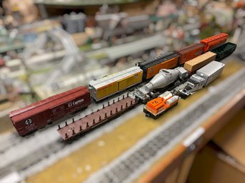 O Gauge Freight Car & Maintenance Car Assortment Including El Capitan, Galloping Goose, Union Pacific & More